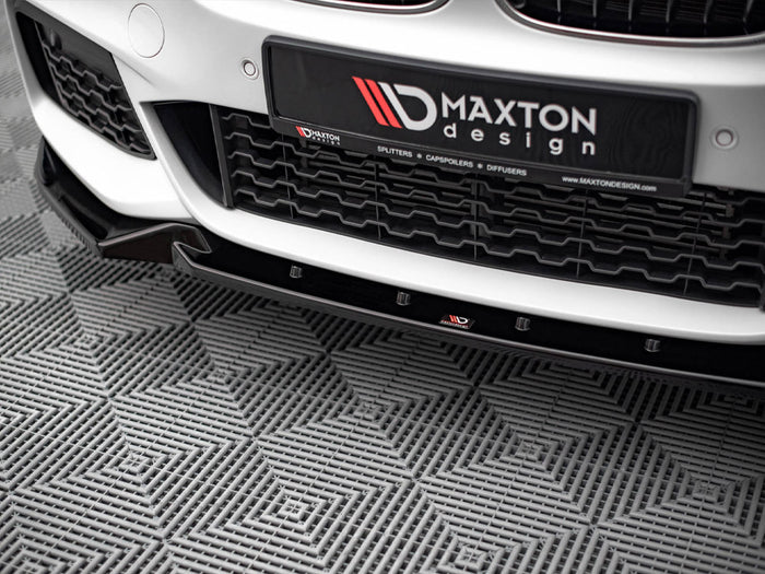 BMW X1 M-pack F48 (2015-2019) Front Splitter V.2 - Maxton Design