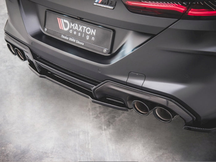 BMW M8 GRAN Coupe F93 (2019-) Central Rear Splitter - Maxton Design