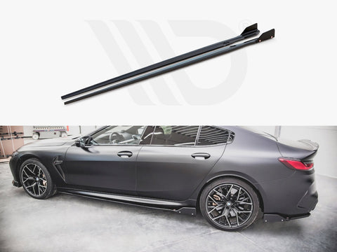 BMW M8 GRAN Coupe F93 / 8 GRAN Coupe M-pack G16 (2019-) Side Skirts Diffusers V.1 - Maxton Design