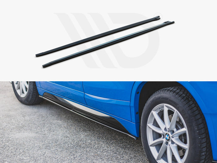 BMW X2 F39 M Sport (2016-) Side Skirt Diffusers - Maxton Design