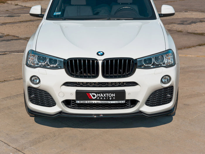BMW X3 F25 M-pack Facelift (2014-2017) Front Splitter - Maxton Design
