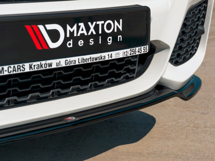 BMW X3 F25 M-pack Facelift (2014-2017) Front Splitter - Maxton Design