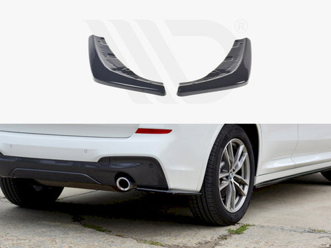 BMW X3 G01 M-pack (2018-UP) Rear Side Splitters - Maxton Design