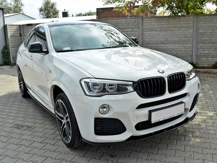 BMW X4 M-pack (2014-UP) Front Splitter - Maxton Design