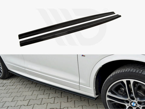 BMW X4 M-pack Side Skirts Diffusers - Maxton Design