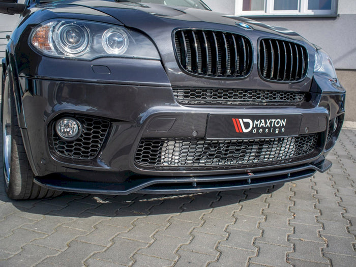BMW X5 E70 Facelift M Sport (2010-13) Front Splitter - Maxton Design