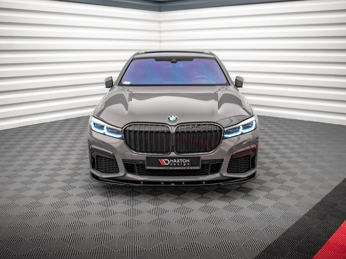 BMW 7 G11 M-pack Facelift (2019-) Front Splitter V.1 - Maxton Design