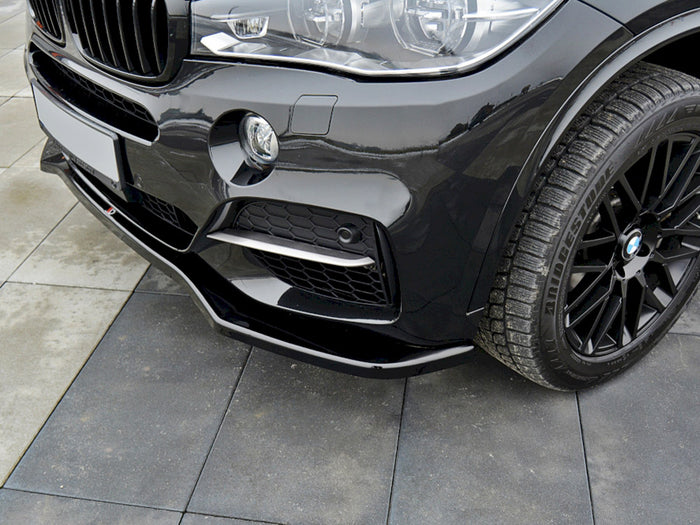 BMW X5 F15 M50D (2014-2018) Front Splitter V.1 - Maxton Design