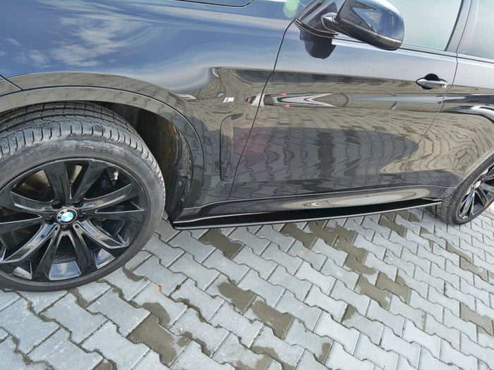 BMW X6 F16 M SPORT(2014-19) Side Skirts Diffusers - Maxton Design