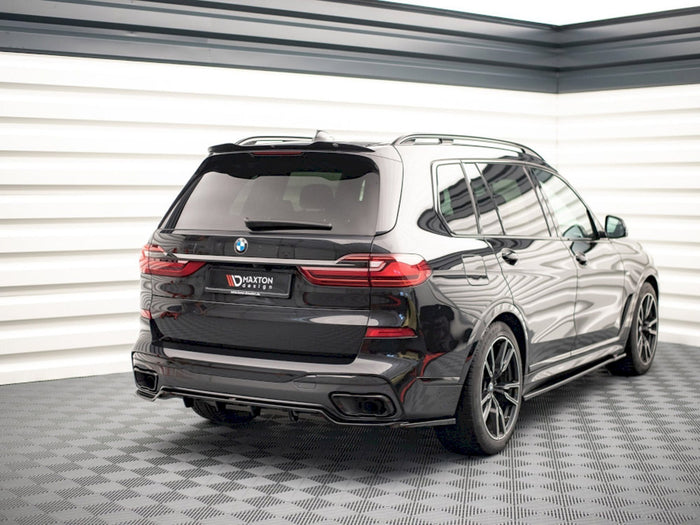 BMW X7 G07 (2018-) Central Rear Splitter - Maxton Design