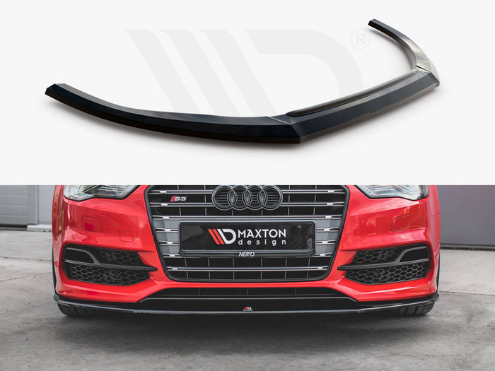 Audi S3 / A3 S-line 8V Sedan / Cabrio (2013-2016) Front Splitter V.1 - Maxton Design