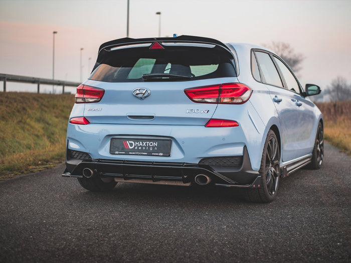 Hyundai I30 N Mk3 Hatchback Rear Side Splitters V.7 + Flaps - Maxton Design