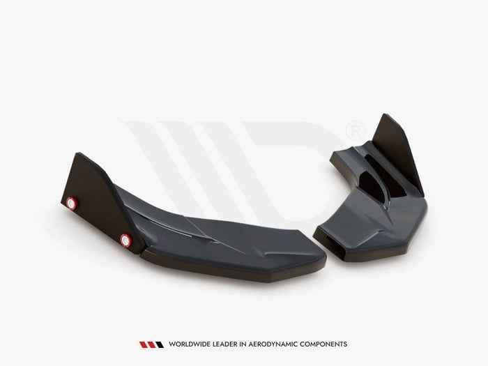 Hyundai I30 N Mk3 Hatchback Rear Side Splitters V.7 + Flaps - Maxton Design