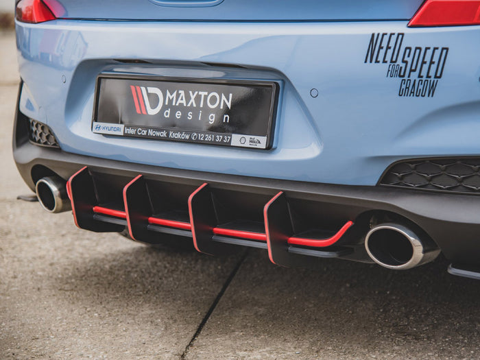 Hyundai I30 N MK3 Hatchback (2017-2020) Maxton Racing Rear Diffuser V2 - Maxton Design
