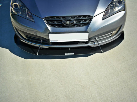 Hyundai Genesis MK1 Coupe (2009-2012) Front Racing Splitter - Maxton Design