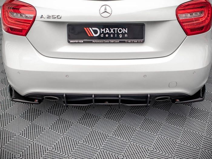 Mercedes A W176 (2012-2015) Street PRO Rear Diffuser - Maxton Design