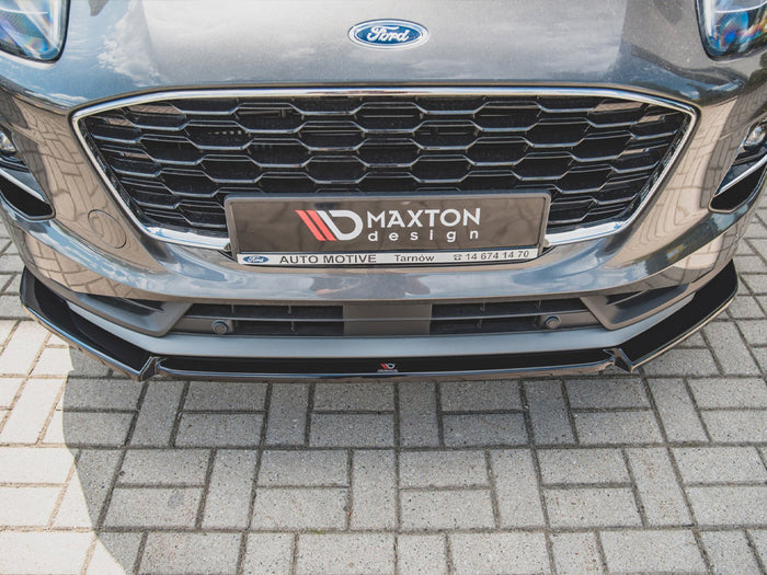 Ford PUMA Standard (2019-) Front Splitter - Maxton Design