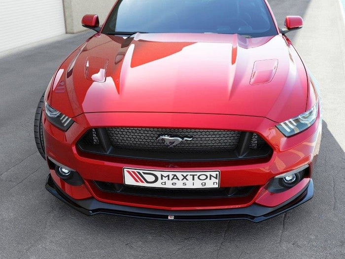 Ford Mustang MK6 (2014-17) Front Splitter V.1 - Maxton Design