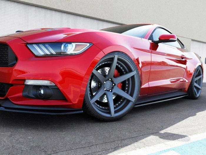 Ford Mustang MK6 (2014-17) Side Skirts Diffusers - Maxton Design