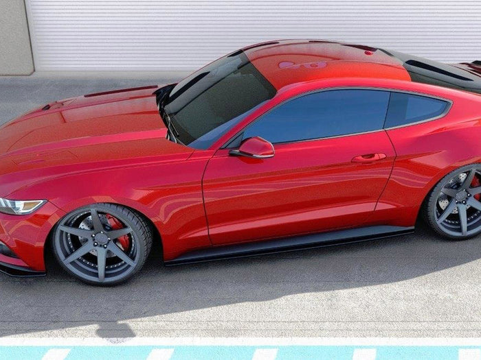 Ford Mustang MK6 (2014-17) Side Skirts Diffusers - Maxton Design