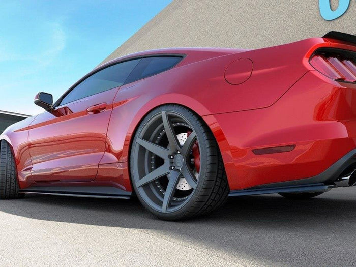 Ford Mustang MK6 (2014-17) Side Skirts Diffusers - Maxton Design