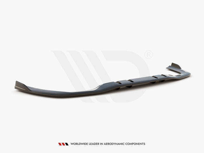 Mercedes A35 AMG Sedan V177 (2018-) Central Rear Splitter V.2 - Maxton Design