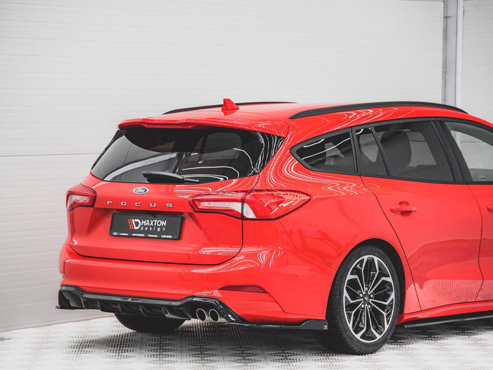 Ford Focus ST-Line Estate Mk4 (2018-) Rear Side Splitters V.4 - Maxton Design