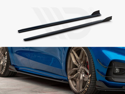 Ford Focus MK4 ST / ST-Line Side Skirt Diffusers - Maxton Design