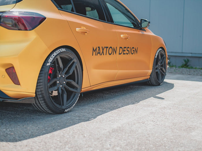 Ford Focus MK4 ST / ST-line (2018-) Side Skirts Splitters V.5 - Maxton Design