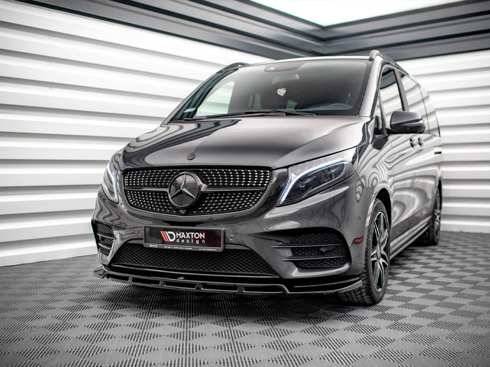 Mercedes-benz V-class Amg-line W447 Facelift (2019-) Front Splitter V.5 - Maxton Design