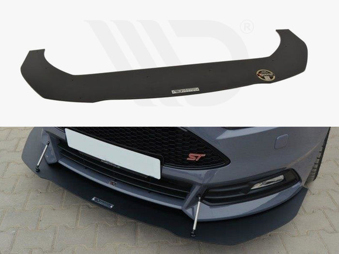 Ford Focus ST MK3 Facelift Front Racing Splitter - Maxton Design