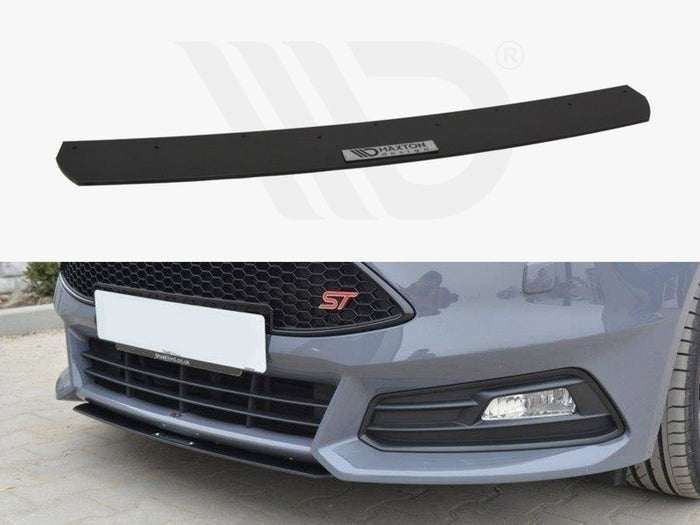 Ford Focus 3 ST (Facelift) Front Racing Splitter V.3 - Maxton Design