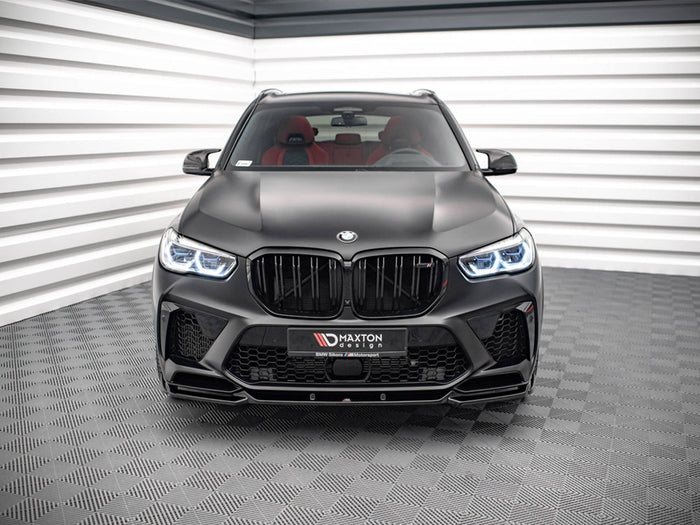 BMW X5M F95 (2018-) Front Splitter V.2 - Maxton Design