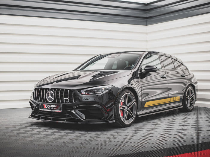 Mercedes-amg CLA 45 AERO C118 (2019-) Front Splitter V.3 - Maxton Design