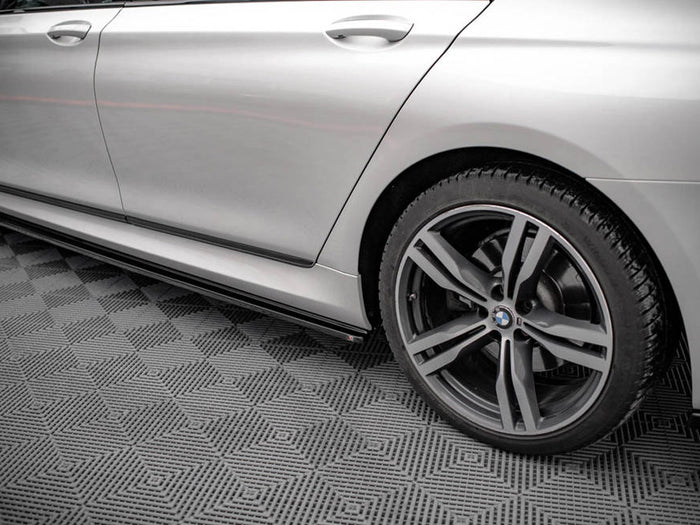 BMW 7 Long M-pack G12 (2015-) Side Skirts Diffusers - Maxton Design