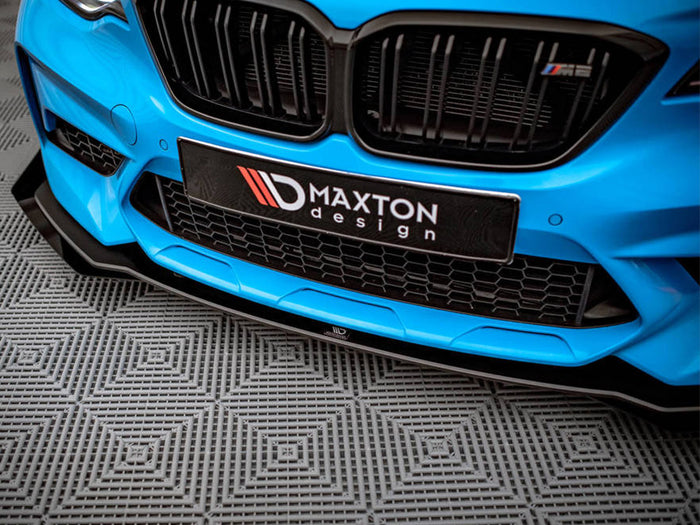 BMW M2 Competition F87 (2018-2020) Street PRO Front Splitter V.1 - Maxton Design