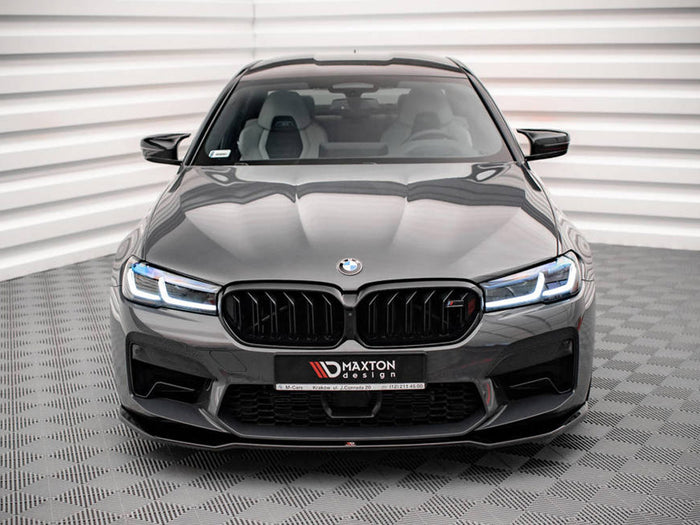 BMW M5 F90 Facelift (2020-) Front Splitter V.2 - Maxton Design