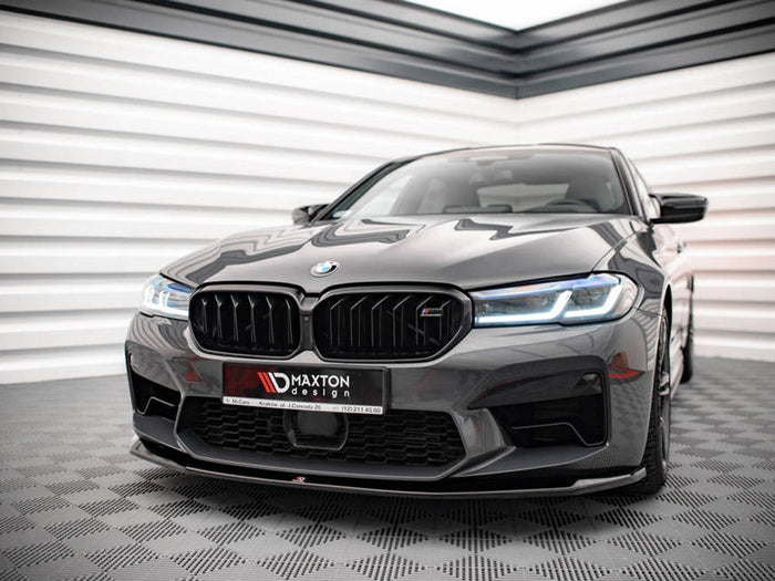 BMW M5 F90 Facelift (2020-) Front Splitter V.3 - Maxton Design