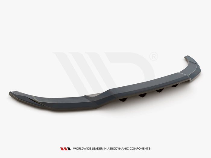 Audi A3 S-line Sportback 8Y (2020-) Central Rear Splitter - Maxton Design