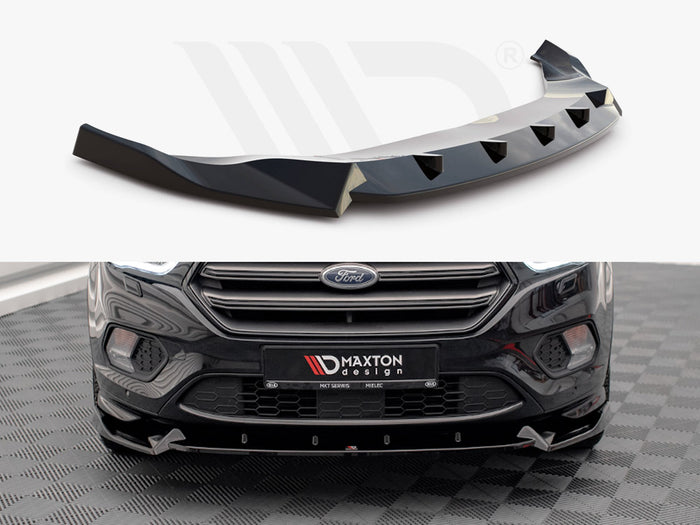 Ford Escape St-line MK3 (2012-2019) Front Splitter V.2 - Maxton Design