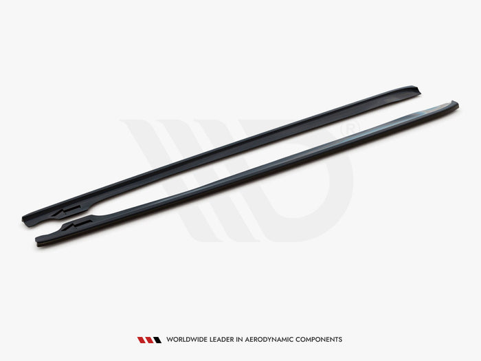 BMW 3 Coupe M-pack E46 (1999-2005) Side Skirts Diffusers V.2 - Maxton Design