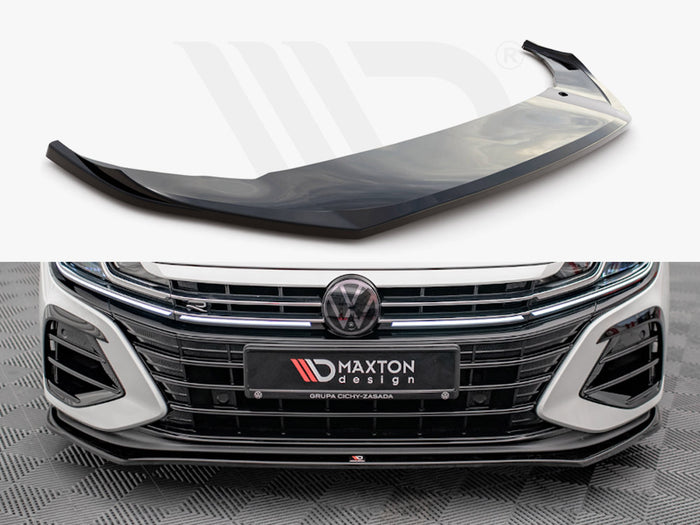 VW Arteon R (2020-) Front Splitter V.3 - Maxton Design