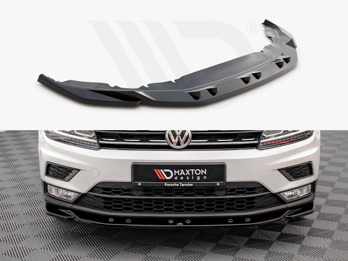 VW Tiguan MK2 (2015-2020) Front Splitter - Maxton Design