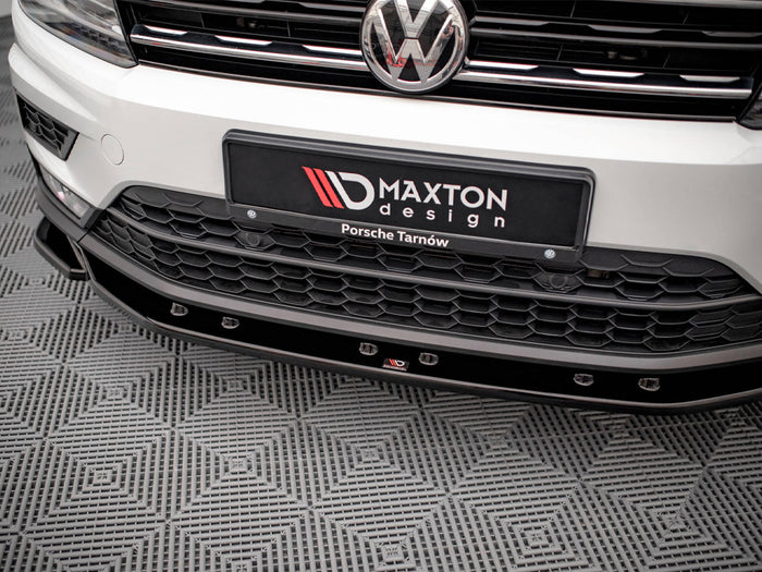 VW Tiguan MK2 (2015-2020) Front Splitter - Maxton Design