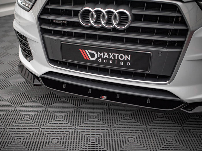 Audi Q3 8U Facelift (2014-2018) Front Splitter V.1 - Maxton Design