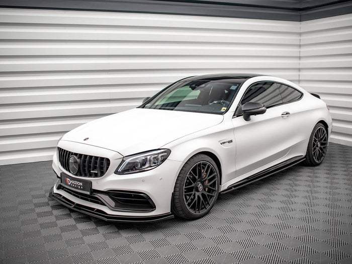 Mercedes-amg C 63AMG Coupe C205 Facelift (2018-2021) Side Skirts Diffusers V.1 - Maxton Design