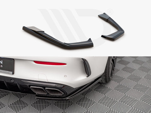 Mercedes-amg C 63AMG Coupe C205 Facelift (2018-2021) Rear Side Splitters - Maxton Design