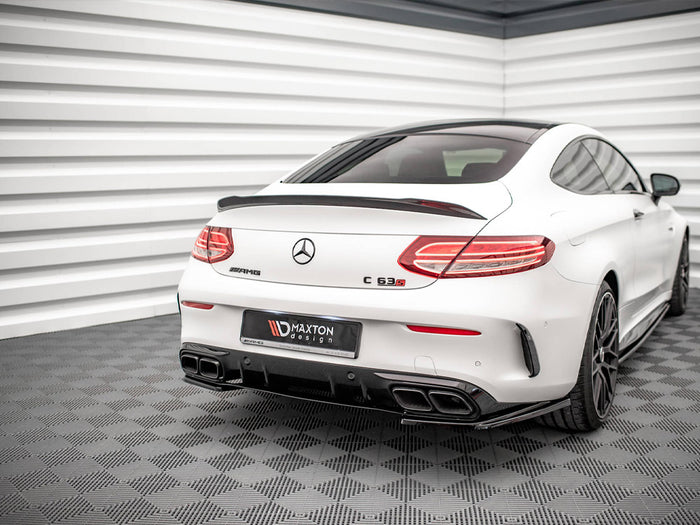 Mercedes-amg C 63AMG Coupe C205 Facelift (2018-2021) Rear Side Splitters - Maxton Design