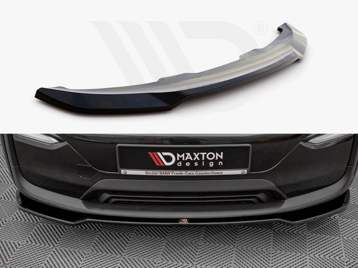 BMW I3 MK1 Facelift (2017-2022) Front Splitter V.1 - Maxton Design