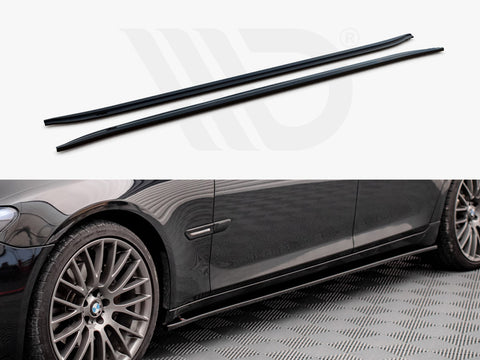BMW 7 M-pack F01 (2008-2013) Side Skirts Diffusers - Maxton Design